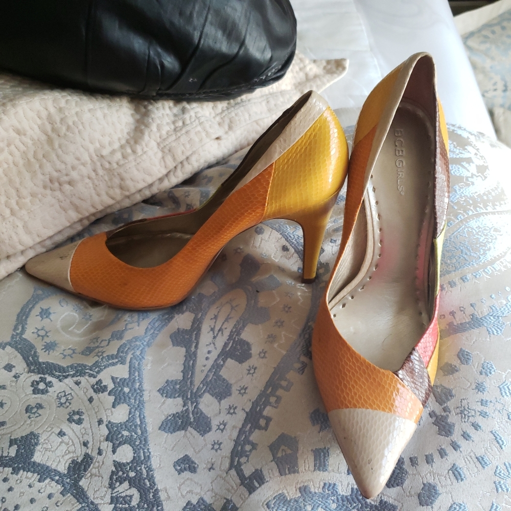 Bcbg Multi Colored Heels